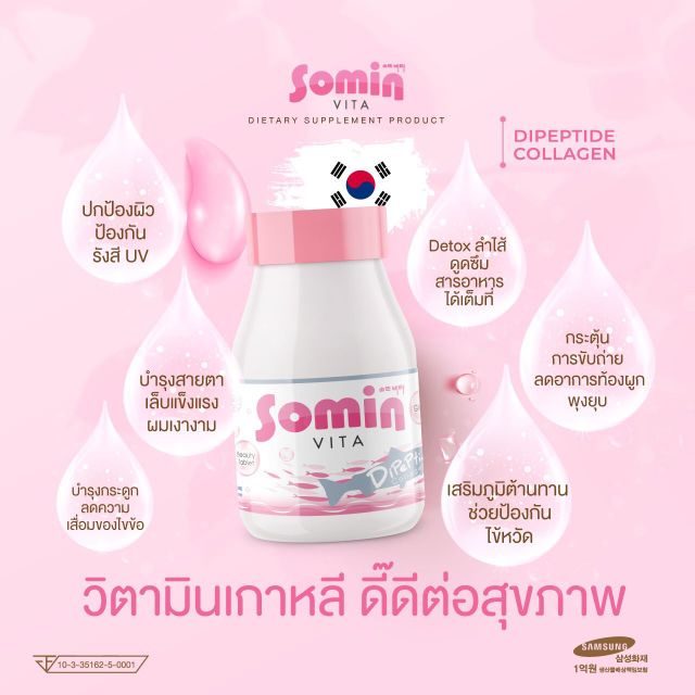 Somin Vita โซมิน ไวต้า วิตามินผิว | Shopee Thailand