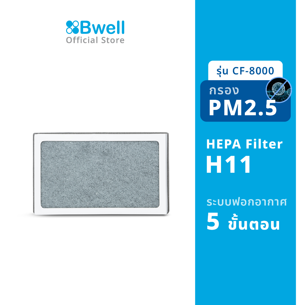 bwell-แผ่นฟอกอากาศครบชุด-รุ่น-cf-8000-สินค้าพร้อมส่ง