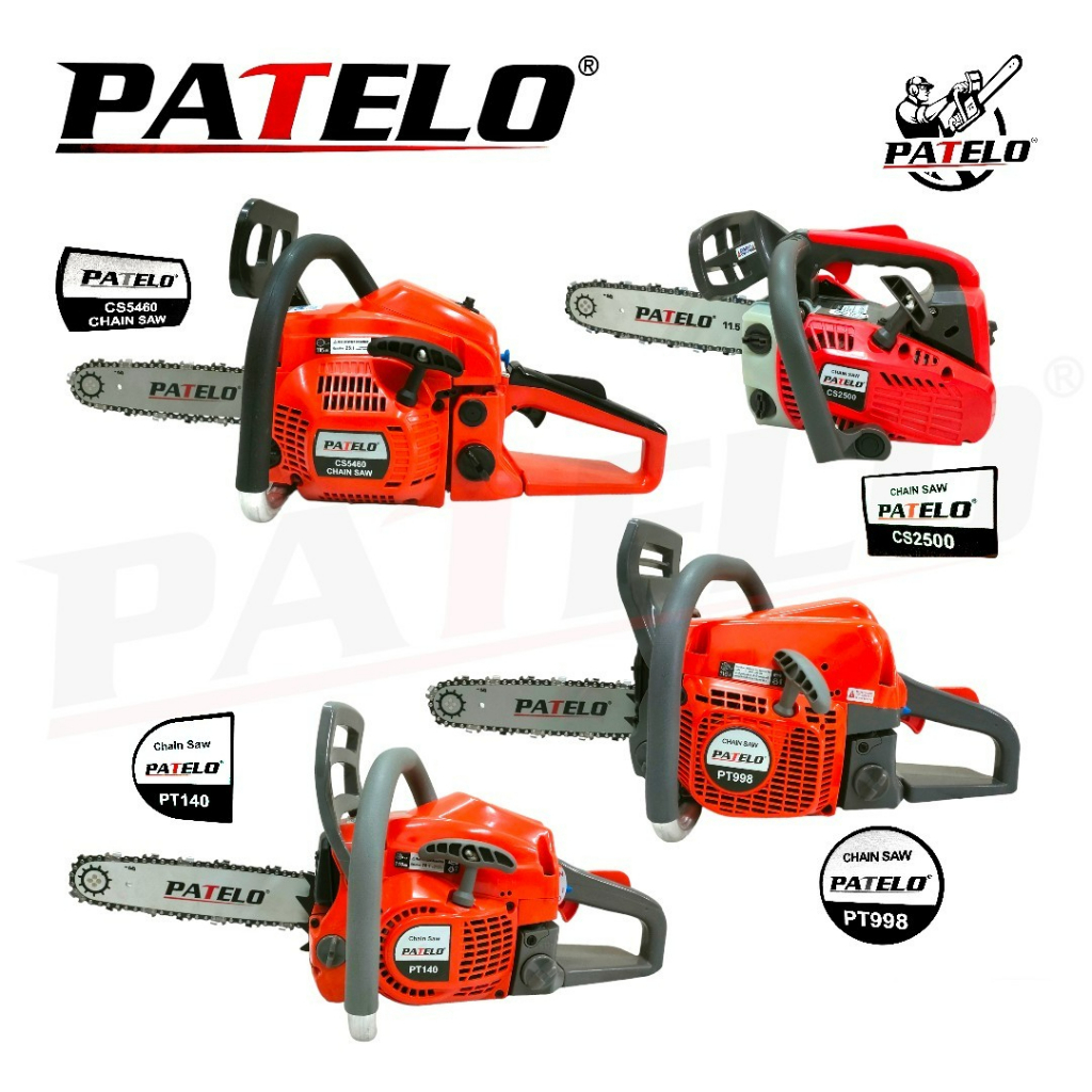 เลื่อยยนต์-patelo-รุ่น-140-998-cs5460-รุ่นงานหนัก-มาพร้อมบาร์-22-นิ้ว-โซ่-3636-22-นิ้ว-เลื่อยยนต์-patelo-พร้อมใช้งาน