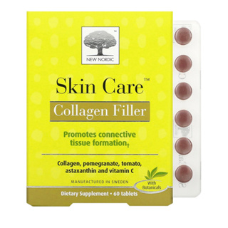 New Nordic Skin Care Collagen Filler 60 เม็ด