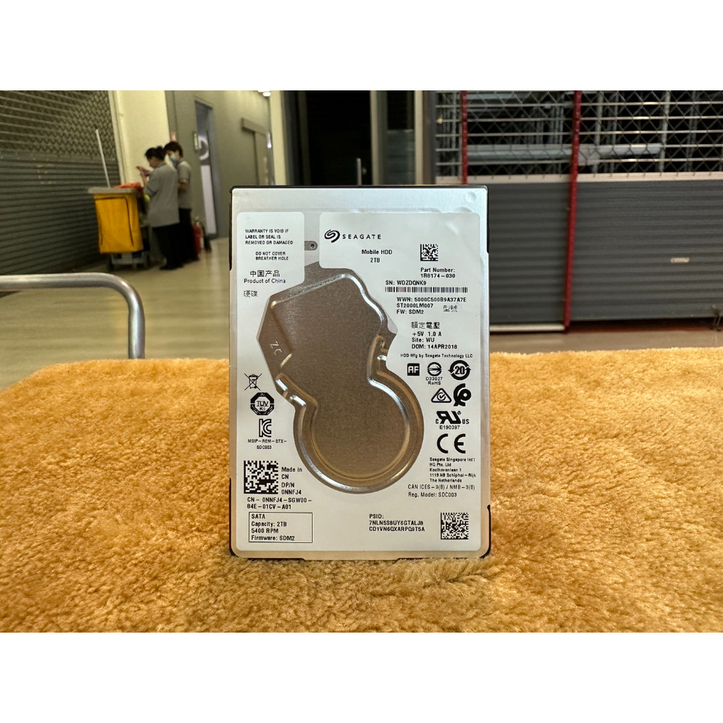 Laptop Hard Disk Drive Seagate ST2000LM007 Mobile HDD 2TB | Shopee Thailand
