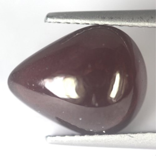 พลอยหลังเบี้ยโรโดไรด์การ์เนต(Rhodolite garnet) นน5.18กะรัต