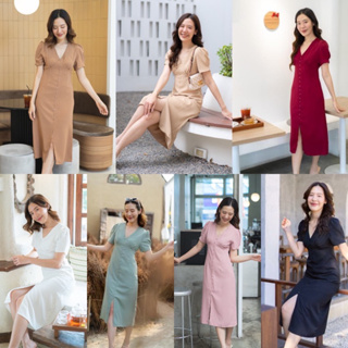 เดรส Seoul Collection dress : มี8สี