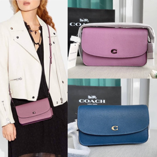 🎀 (สด-ผ่อน) กระเป๋าสะพาย งาน shop COACH C4815 Hayden Crossbody In Pebble Leather