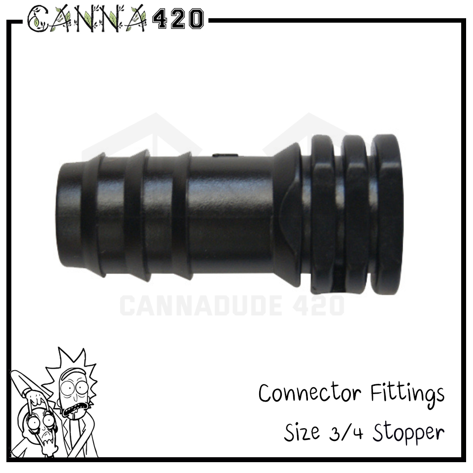 ชุดท่อ-ตัวต่อ-ระบบรดน้ำอัตโนมัติ-connector-fittings-3-4-straight-connectors-elbow-connectors-t-connectors-stopper