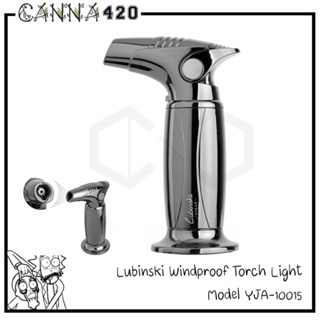 LUBINSKI Windproof Torch Lighter Jet ไฟฟู่ ไฟแช็ค ไฟแชก Model YJA-10015