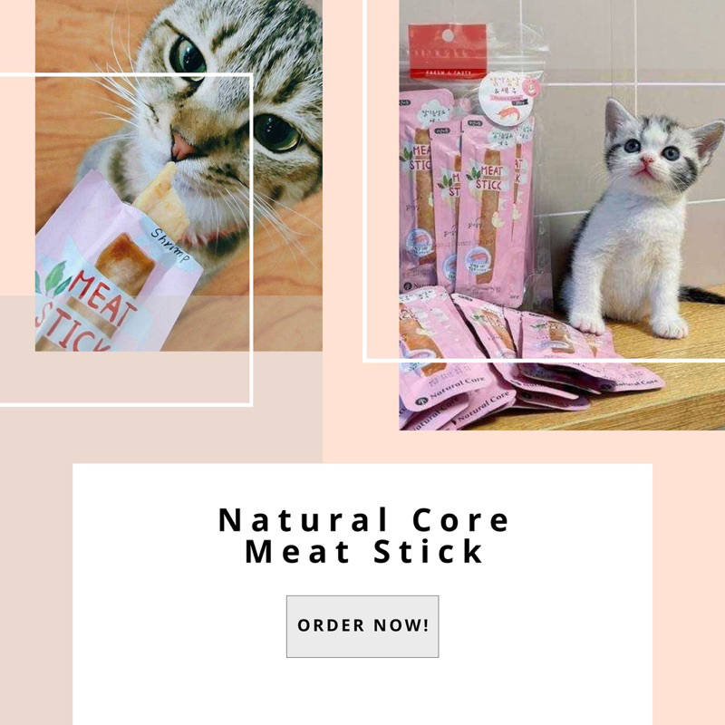 natural-core-meat-stick-ขนมน้องแมวนำเข้าจากเกาหลีใต้