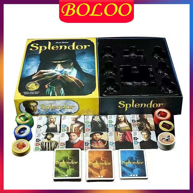 เกมค้าเพชรมหานคร-เกมกระดาน-splendour-ปาร์ตี้สบาย-ๆ-ขยายเมืองหมากรุก-ฉบับภาษาอังกฤษ-ไพ่การ์ดสนุก-เกมโต๊ะ-ของเล่น