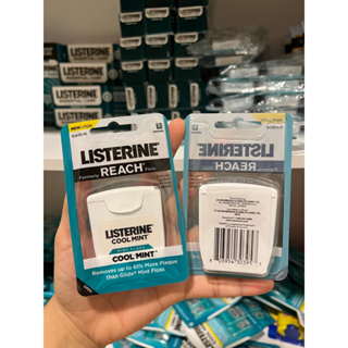 พร้อมส่ง 🛒 LISTERINE® COOL MINT™ FLOSS 🌬️ไหมขัดฟัน 55 หลา (50.2 ม.)