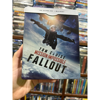 -กล่องเหล็ก- Mission Impossible Fallout : 4k ultra hd + blu-ray แท้ เสียงไทย บรรยายไทย