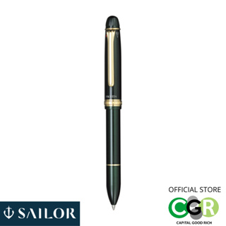 ปากกา และดินสอกด 4 ระบบ SAILOR 4 Multi-functions pen GREEN # 16.0531.260