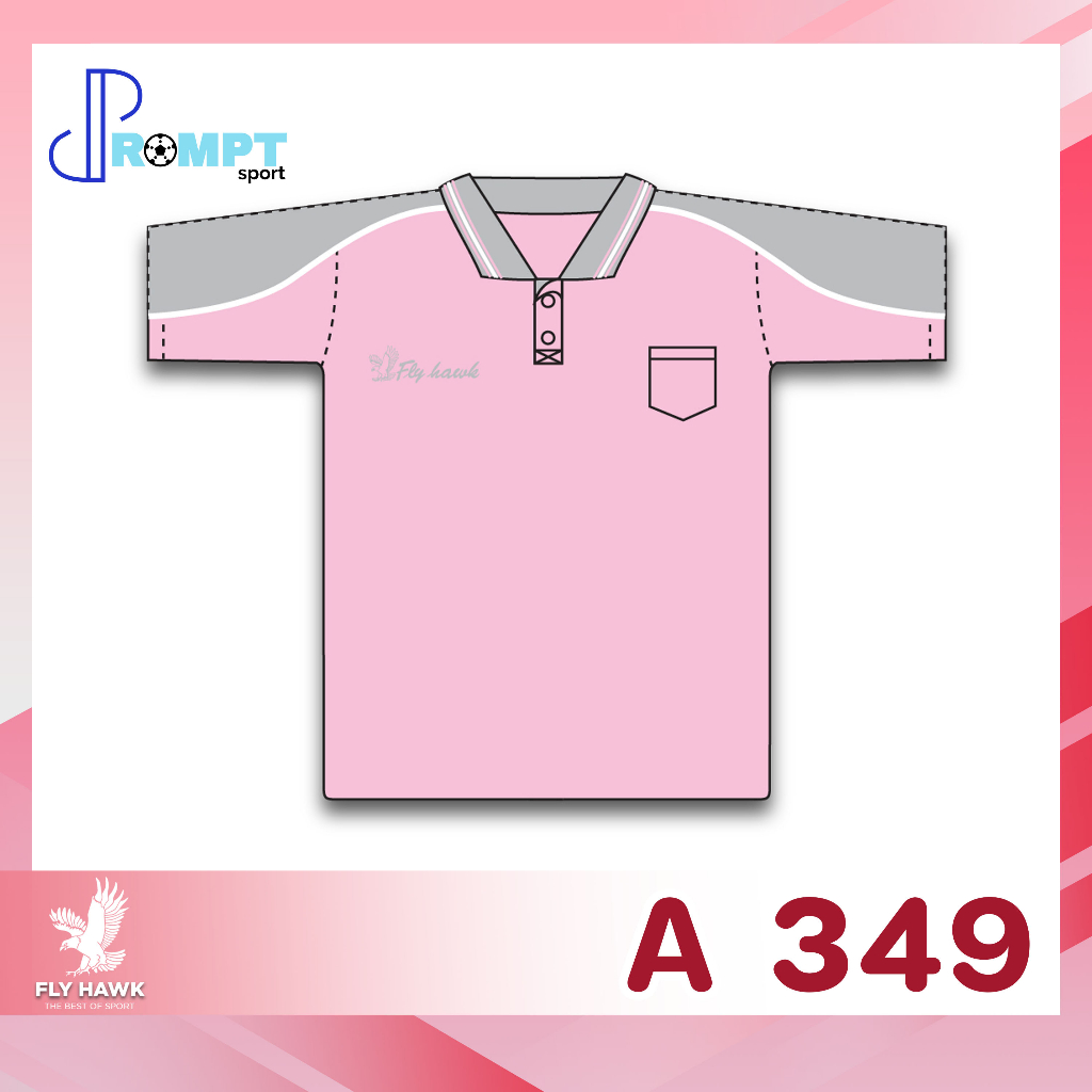 เสื้อโปโลชาย-เสื้อคอปกแขนสั้น-เสื้อโปโลสีพื้น-fly-hawk-flyhawk-รุ่น-a349-ชุด-2-ของแท้-100