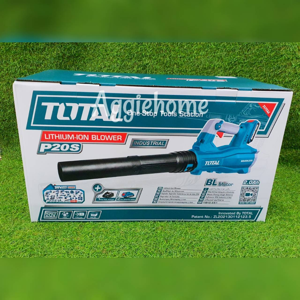 total-เครื่องเป่าลม-ไร้สาย-20v-รุ่น-tabli204282-แบต-2-ก้อน-แท่นชาร์จ-blower-เป่าลม-เป่าลมไร้สาย-เครื่องเป่าใบไม้