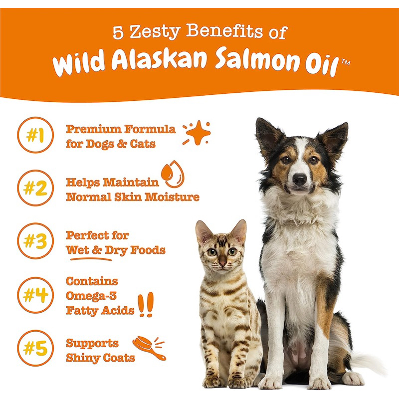 อาหารเสริมสุนัขและแมว-zesty-paws-wild-alaskan-salmon-oil-น้ำมันปลาแซลมอน-ขนาด-473-ml