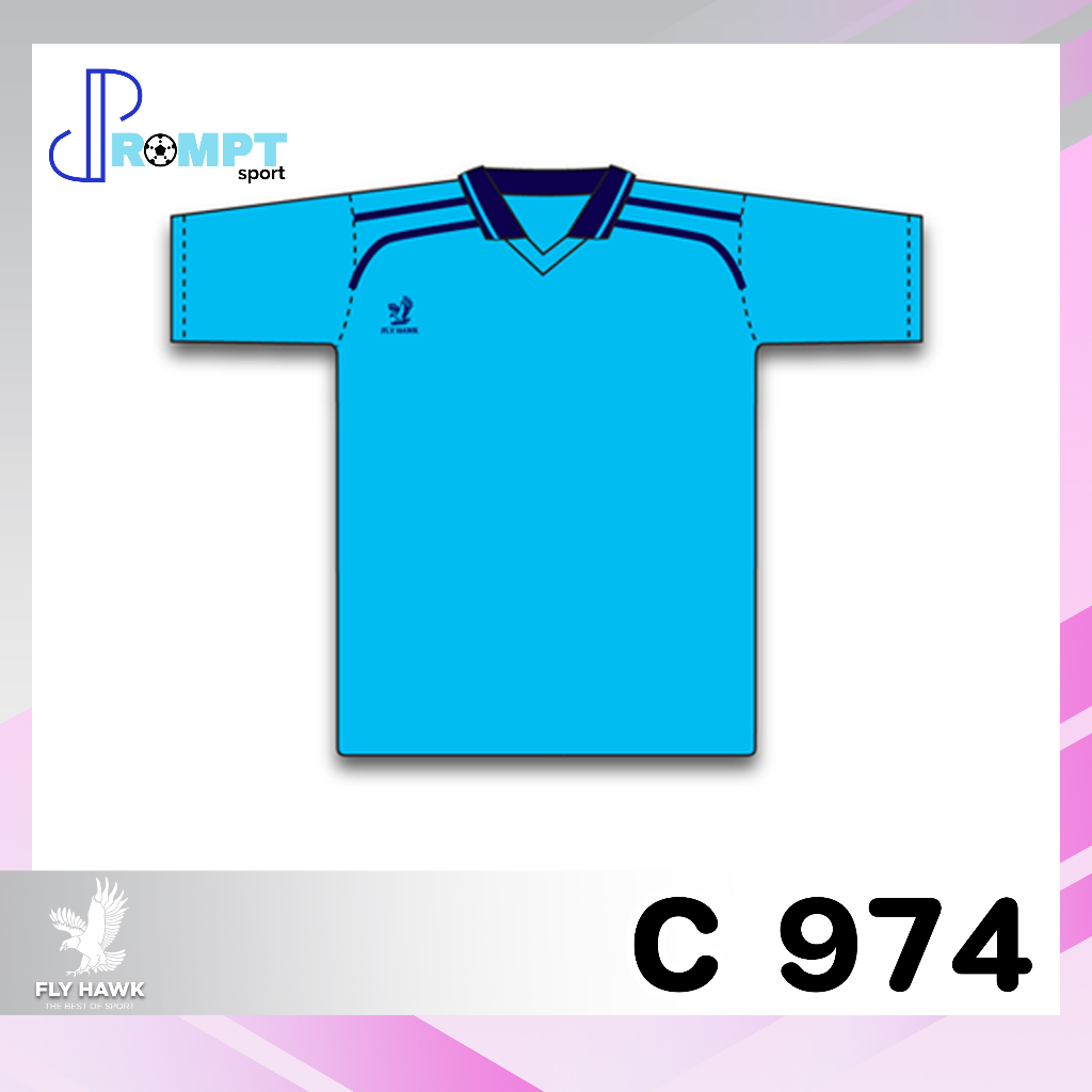 เสื้อกีฬาเด็ก-fly-hawk-เด็ก-c974-ของแท้-100