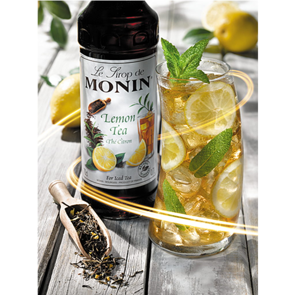 koffeehouse-น้ำเชื่อม-monin-tea-concentrate-กลิ่น-peach-tea-monin-tea-concentrate-peach-tea-syrup-บรรจุขวด-700-ml