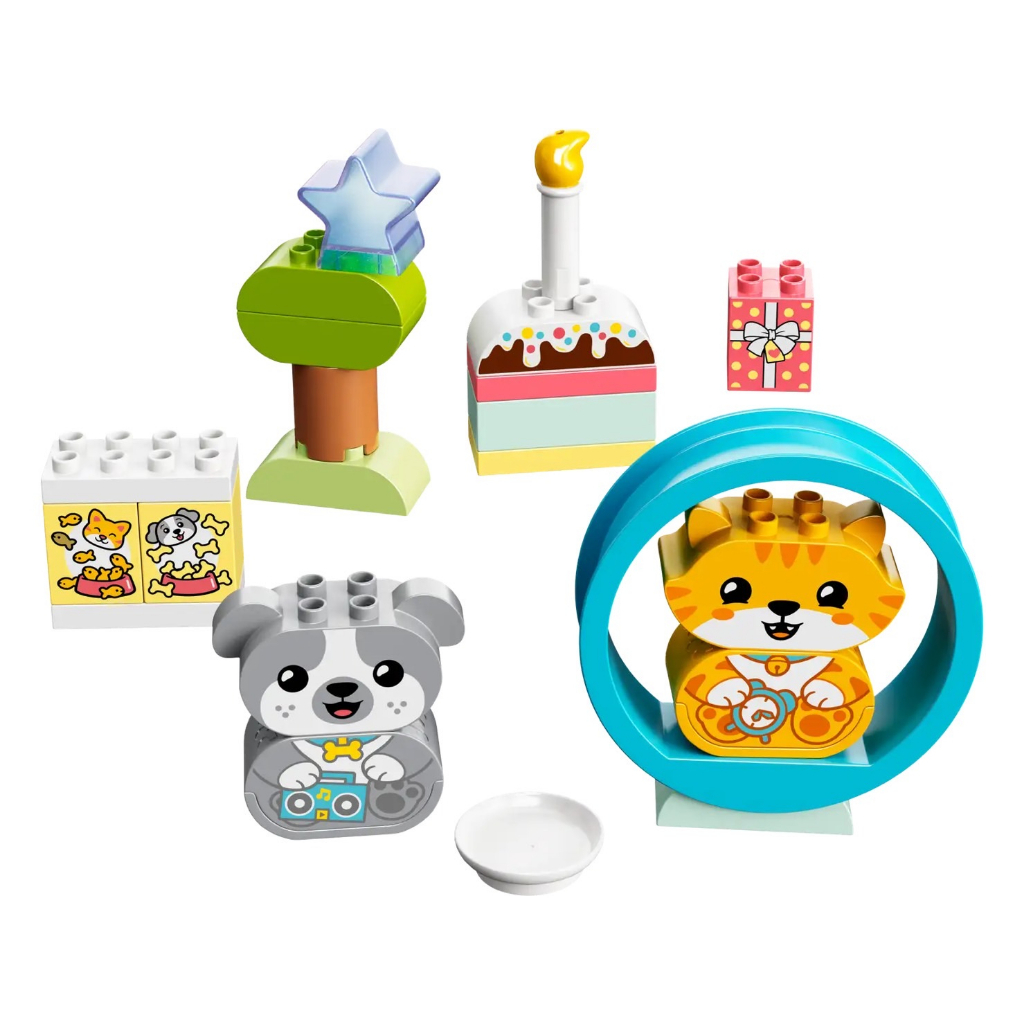 lego-duplo-10977-my-first-puppy-amp-kitten-with-sounds-เลโก้ใหม่-ของแท้-กล่องสวย-พร้อมส่ง