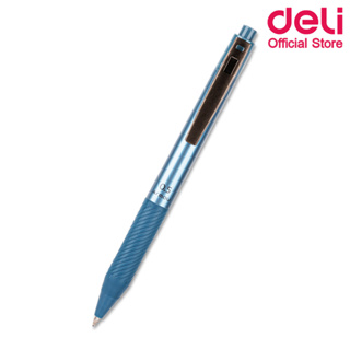 Deli S18 Gel Pen ปากกา ปากกาเจล หมึกน้ำเงิน 0.5mm (แพ็ค 1 แท่ง) ปากกา อุปกรณ์การเรียน เครื่องเขียน ปากกาเจลราคาถูก