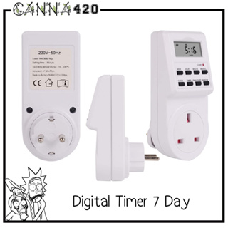 Digital Timer เครื่องตั้งเวลาเปิด ปิดไฟ 7 days dual Outlet ทามเมอร์