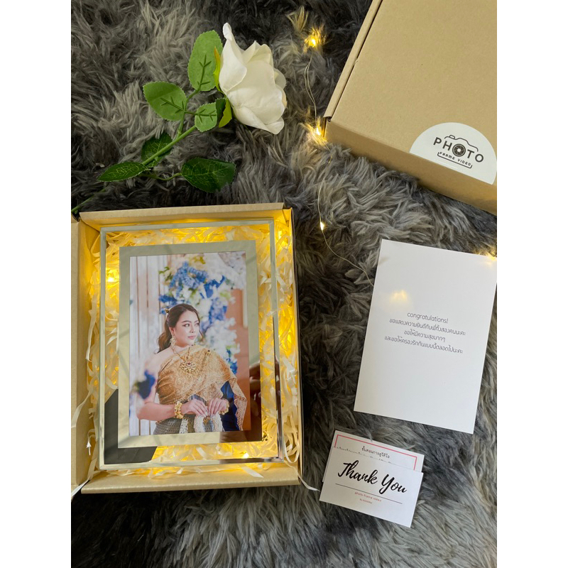 กรอบรูปAR(กรอบรูปซ่อนวิดีโอ) กรอบรูปกระจกคริสตัลราคาถูกมาก | Shopee ...