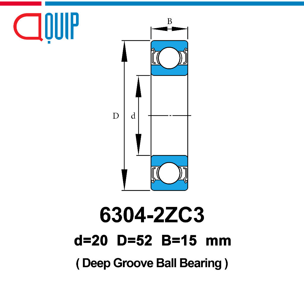 6304zzc3-ubc-ตลับลูกปืนเม็ดกลมร่องลึก-ฝาเหล็ก-2-ข้าง-6304zzcmc3-deep-groove-ball-bearing-6304-2zc3-6304z-c3