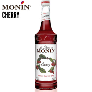 (WAFFLE) โมนิน ไซรัปเชอร์รี่ บรรจุขวด 700 ml. MONIN Cherry Syrup 700 ml. น้ำเชื่อม MONIN กลิ่น “Cherry”