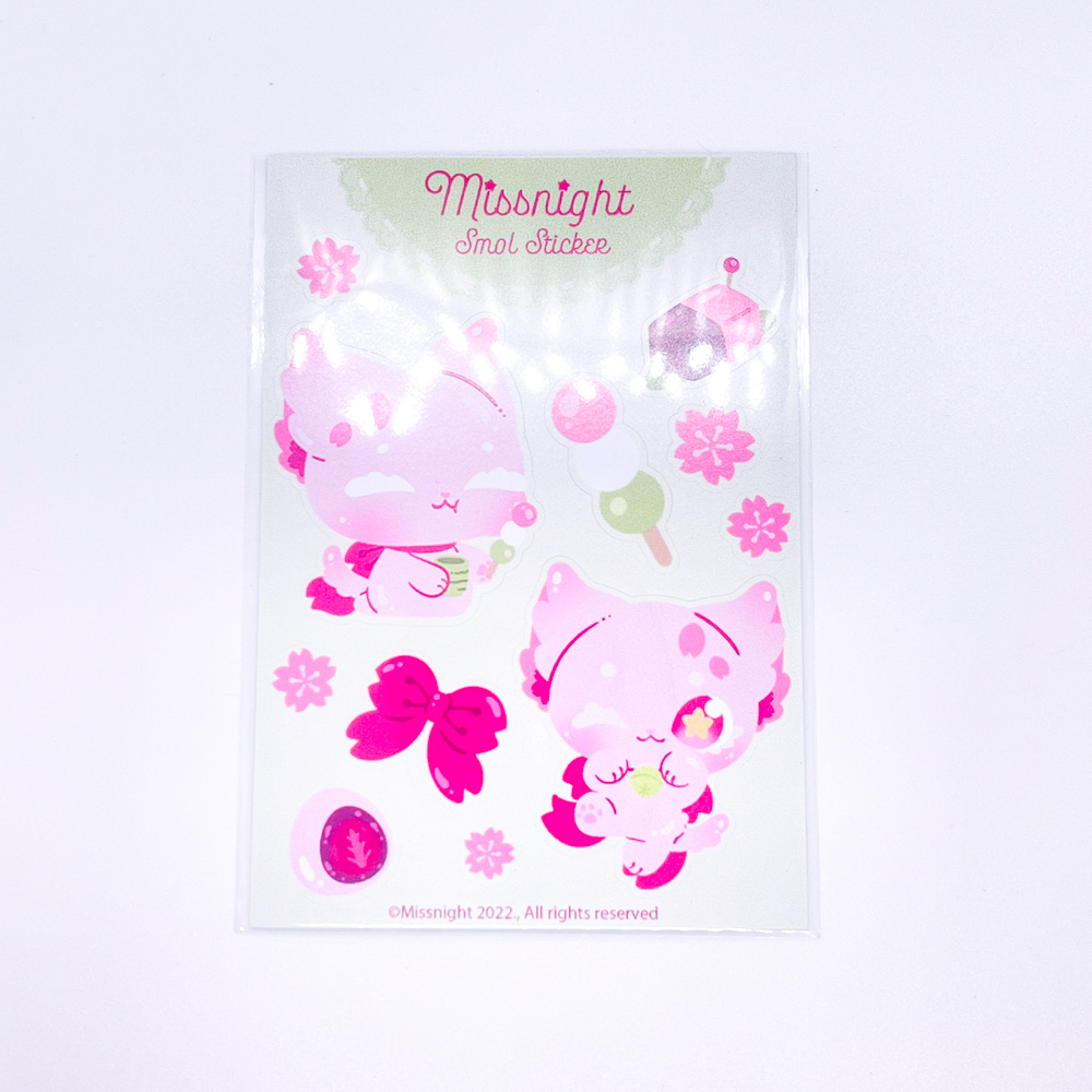 A7 Sticker สติกเกอร์ A7 มิสไนท์แมวเหมียวตัวน้อยแสนน่ารัก[Missnight ...
