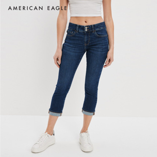 American Eagle Ne(x)t Level Low-Rise Artist Crop Jean กางเกง ยีนส์ ผู้หญิง อาร์ทิส ครอป เอวต่ำ (WFB 043-4346-928)