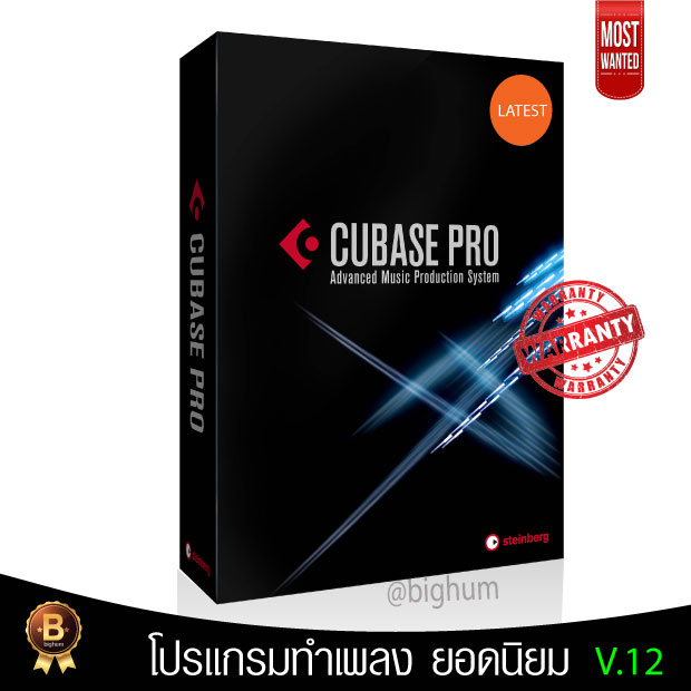 ภาพหน้าปกสินค้าSteinberg Cubase Pro 12.0.5 / 11 Full Version  All System