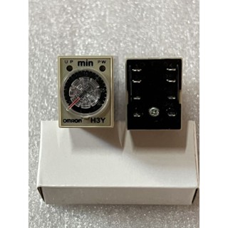 H3Y-2 OMRON DC24V Delay Timer Time Relay 0-30Min With Base