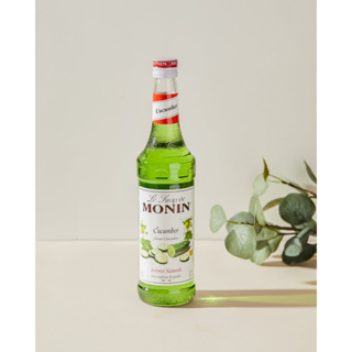 (WAFFLE) โมนิน ไซรัปแตงกวา บรรจุขวด 700 ml. MONIN Cucumber Syrup น้ำเชื่อม MONIN กลิ่น “Cucumber”