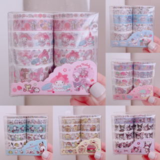 Masking Tape Set เทปลายน่ารัก เทปเกาหลี เทปราคาถูกมาก เทปSanrio washi tape
