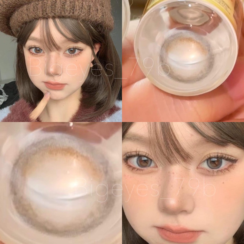 gray-ขนาดมินิ-mini-คอนแทคเลนส์สีเทา-กรองแสง-uv-เลนส์แท้จดทะเบียนถูกต้อง-ผ่านอย-ไทย