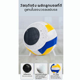 ภาพขนาดย่อของภาพหน้าปกสินค้าTOPTEAMS วอลเลย์บอล ลูกวอลเลย์บอลหนัง ลูกวอลเลย์บอลเบอร์ ลูกวอลเล่ย์บอล ลูกบอลเลย์บอล  Volleyball จากร้าน seetheworld9 บน Shopee