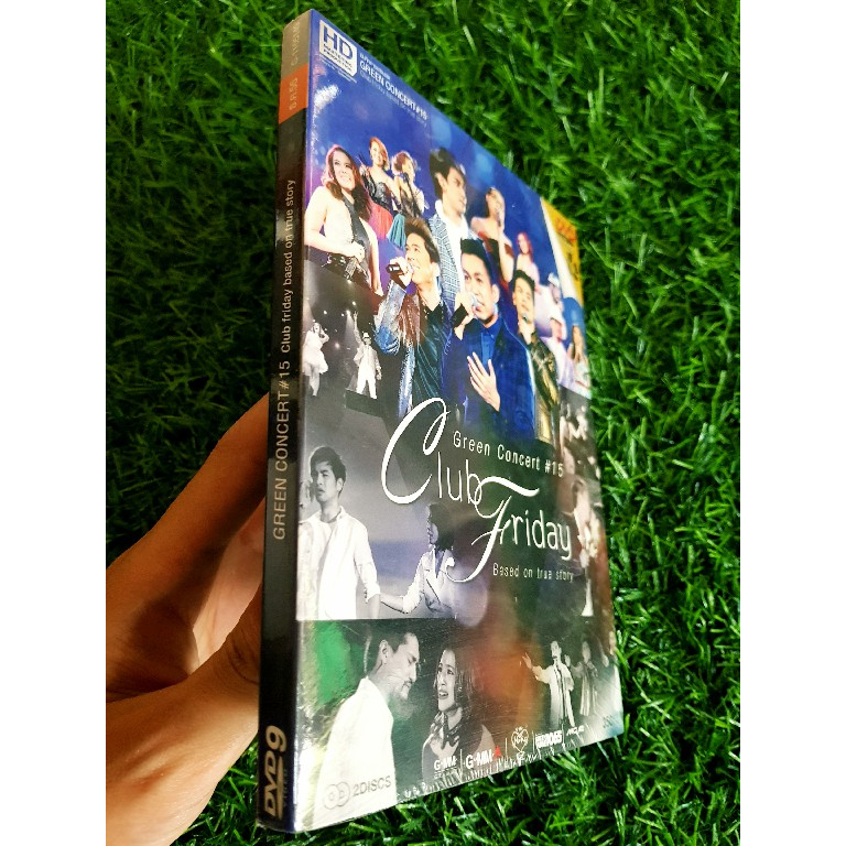 dvd-คอนเสิร์ต-สินค้ามือ-1-green-concert-15-club-friday-based-on-true-story-ป๊อด-โมเดิร์นด็อก-moderndog-ลีเดีย