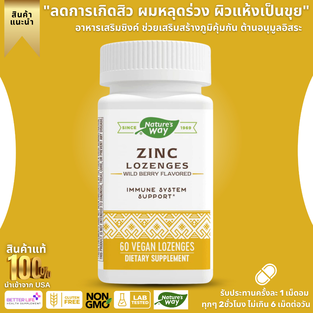 ซิงค์เกรดพรีเมี่ยม-natures-way-zinc-supplement-tablets-wild-berry-flavor-60-capsules-vegan-no-300