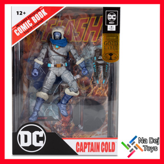 Captain Cold Gold Label DC Direct McFarlane Toys 7" Figure กัปตันโคลด์ โกลด์ ดีซีไดเรค แมคฟาร์เลนทอยส์ 7 นิ้ว ฟิกเกอร์