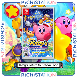 ภาพขนาดย่อของภาพหน้าปกสินค้าNintendo Switch: Kirby's Return to Dream Land มือ1 US/ASiA จากร้าน taijialone บน Shopee