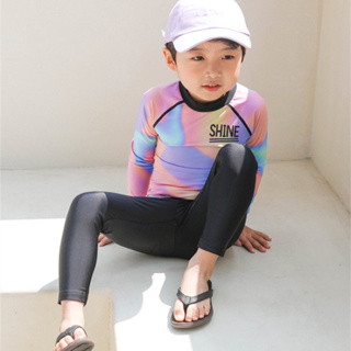 Boy Korea style swimsuit with pants