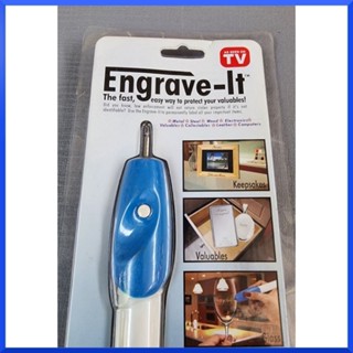 ปากกาแกะสลัก Engrave-It สลักชื่อ เขียนข้อความ สลักลวดลายลงบนไม้ เหล็ก แหวน แก้ว ปากกาแกะสลักอเนกประสงค์ ปากกาแกะสลัก