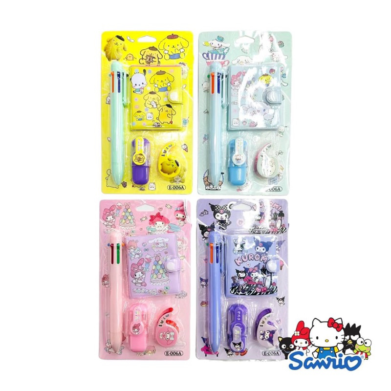 Sanrio Stationery Set X 18pcs Shopee Thailand