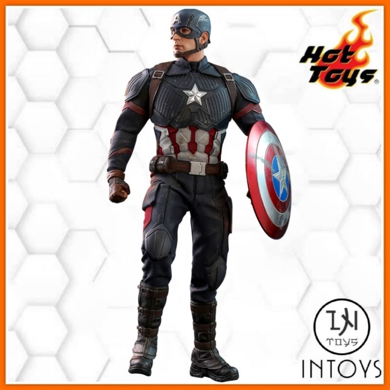 Figurine Hot Toys Captain America MMS536 - 1/6 (30 Cm) - NEUVE Sous Blister