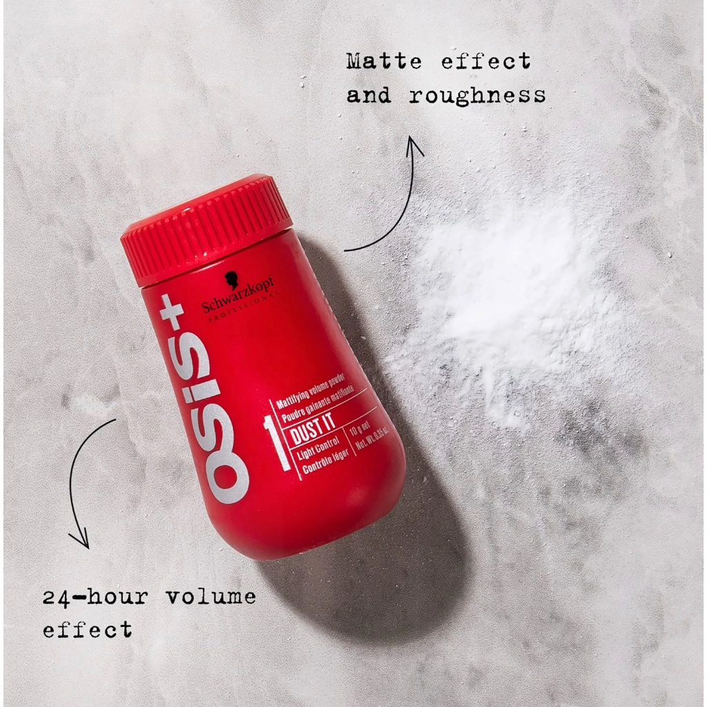 ของแท้ รุ่นใหม่ล่าสุด Schwarzkopf Osis Dust It Mattifying Volume Powder ...