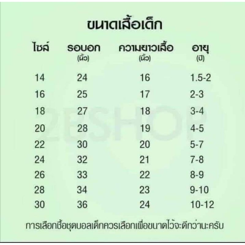 สินค้าขายดี-ชุดเด็กทีมปารีส