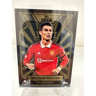 2022-23 Topps Deco UEFA Soccer Cards Golden Greats