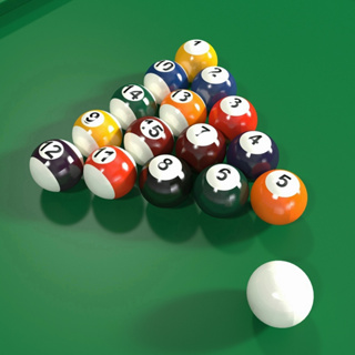 สินค้า ลูกสนุกเกอร์ 16Pcs /Pool Table Practice Ball Billiards Snooker Training Balls 5.25cm ลูกผีลาย เกรดไต้หวัน ขนาดมาตรฐาน