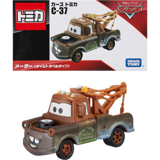 แท้ 100% จากญี่ปุ่น โมเดล ดิสนีย์ คาร์ รถยก Takara Tomy Tomica Disney Cars C-37 Meter (Time Travel Type) Mini Car