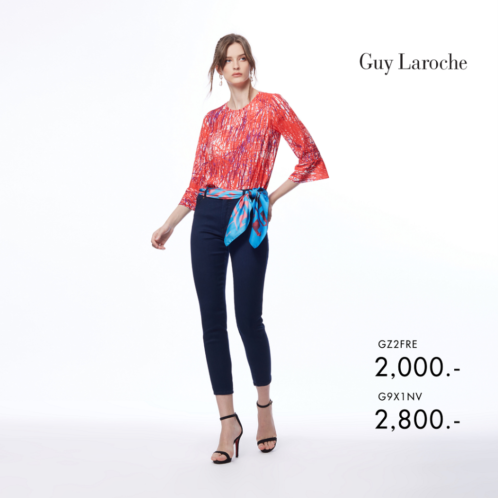 guy-laroche-เสื้อผู้หญิง-make-to-order-ลายพิมพ์โลโก้-gz2fre