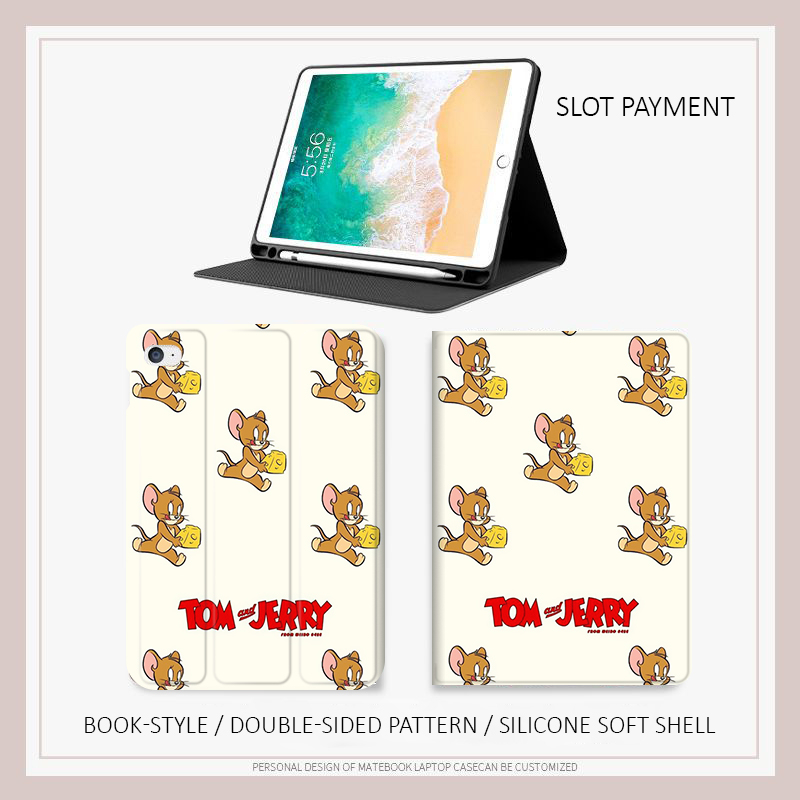 mouse-jerry-เคส-ipad-air4-5-mini1-2-3-4-5-6-เคสไอแพด-gen10-10-2-gen7-8-9-case-ipad-pro11-2022-เคสซิลิโคน-มีที่ใส่ปากกา