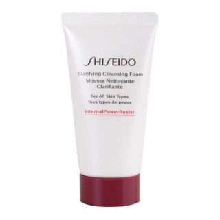 Shiseido InternalPowerResist Clarifying Cleansing Foam (For All Skin Types) 50 ml โฟมล้างหน้าสำหรับทุกสภาพผิว